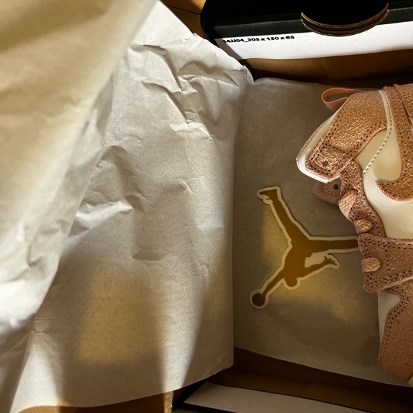 Nike Jordan 1 kids shoes mid se (td) pink - Picture 5 of 6